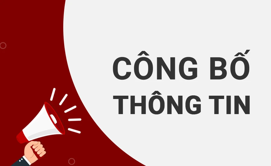 CÔNG BỐ THÔNG TIN DOANH NGHIỆP